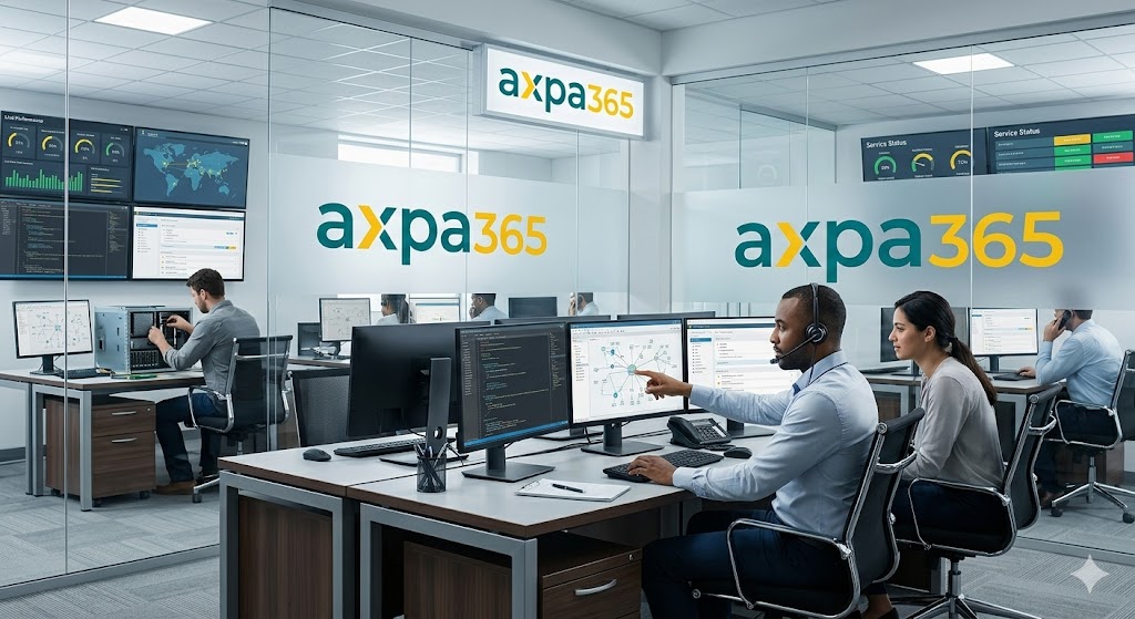 Equipo de AXPA365 en la oficina