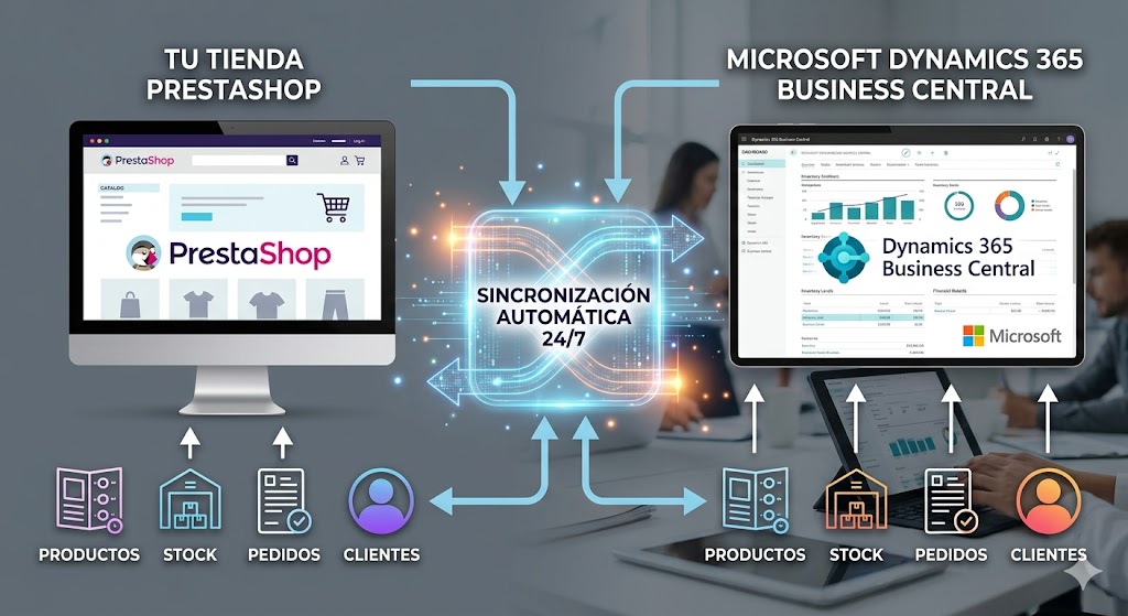 Integración de PrestaShop con Business Central