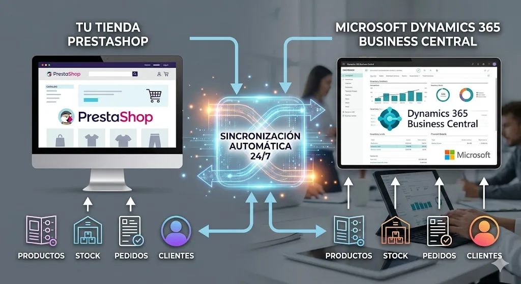 Integración de PrestaShop con Business Central